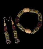 Bracelet and Earrings