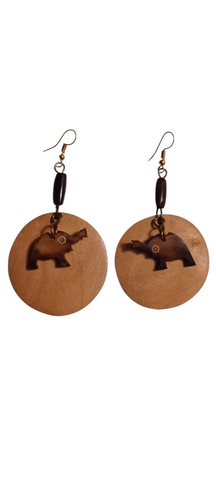 Earrings-Elephant