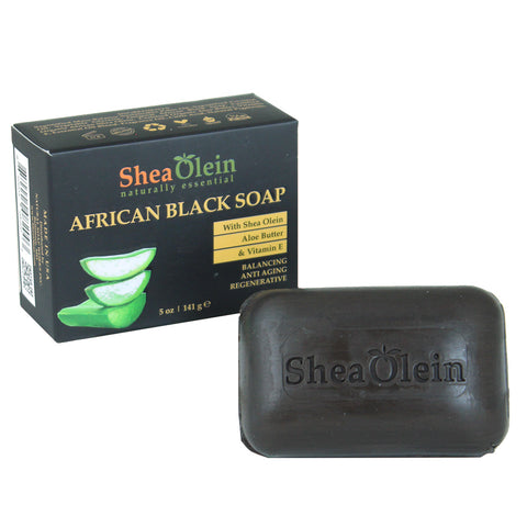 Shea Olein-African Black Soap 5 oz.