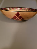 Wooden  African Printed Bowl